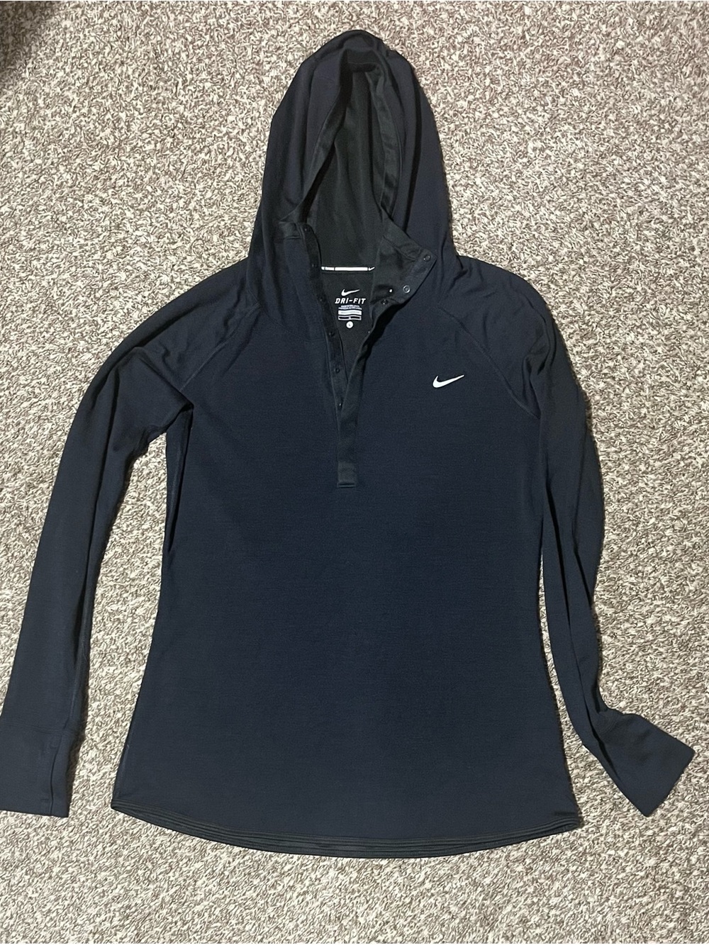 Nike Women’s Dri-FIT Hooded Running Pullover Large